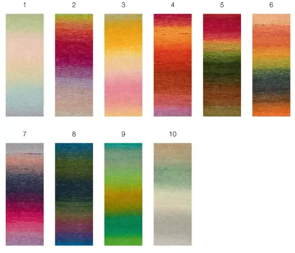 Lana Grossa Cotonella - палитра цветов