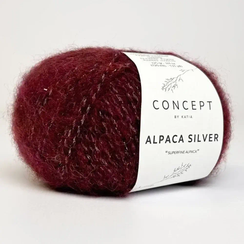 Пряжа Katia Concept Alpaca Silver