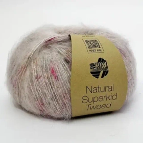 Пряжа Lana Grossa Natural Superkid Tweed 1