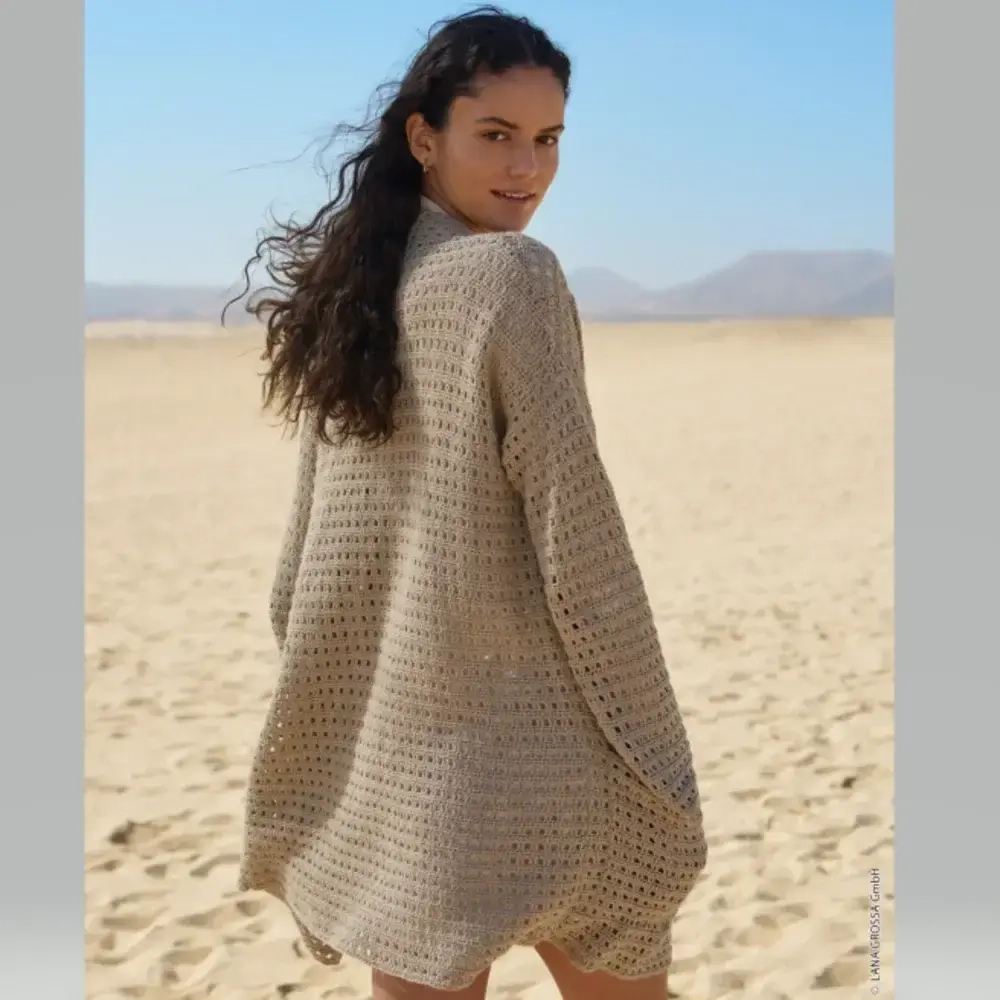 Lana Grossa Linissimo (Linea Pure) - кардиган