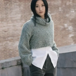 Свитер из Katia KOMOREBI -