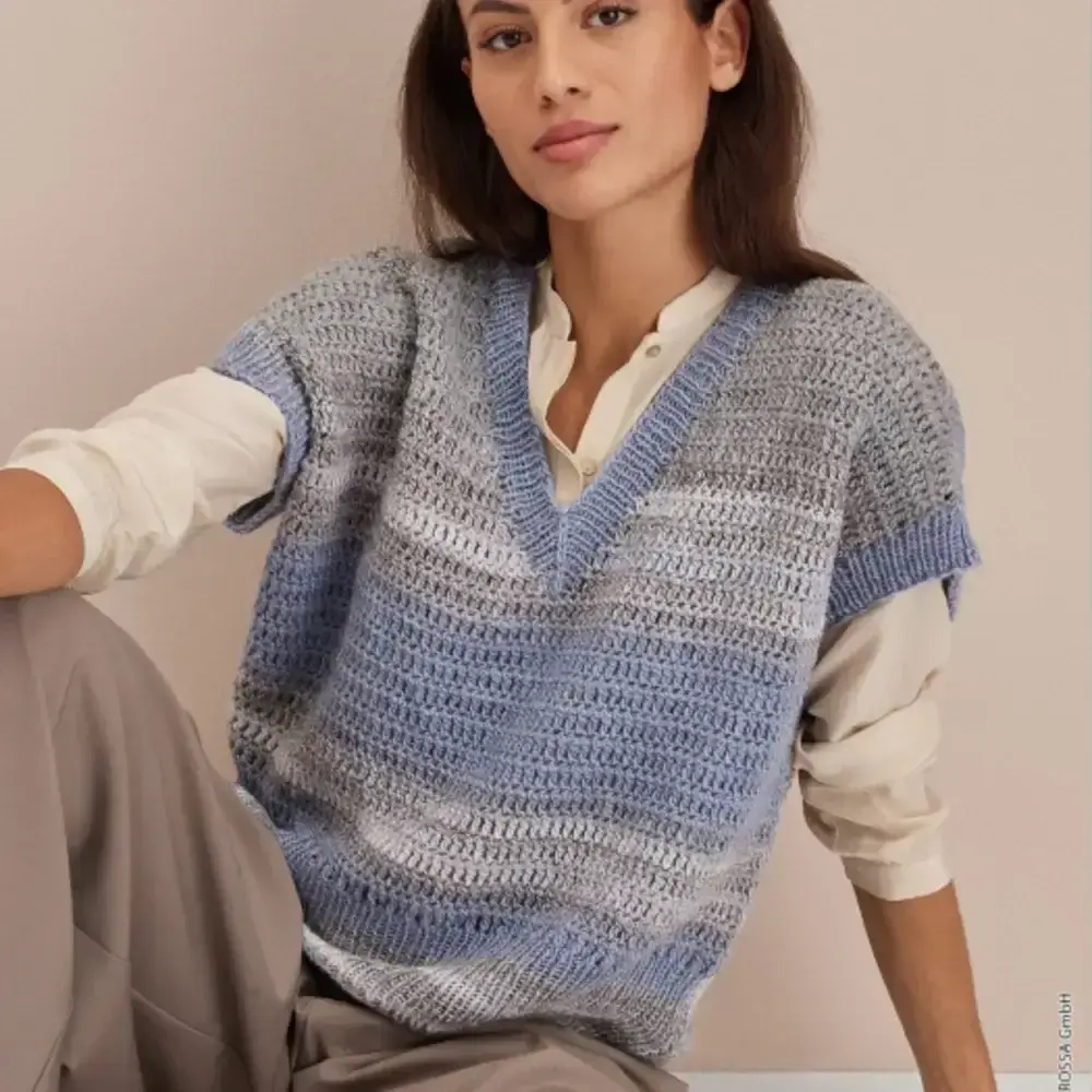 Lana Grossa Gomitolo Gala - жилет