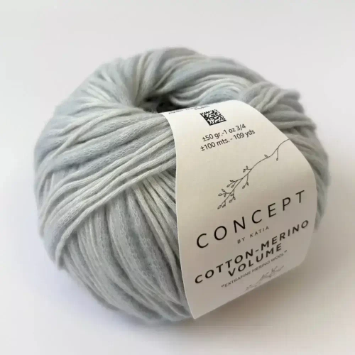 Пряжа Katia Concept Cotton Merino Volume