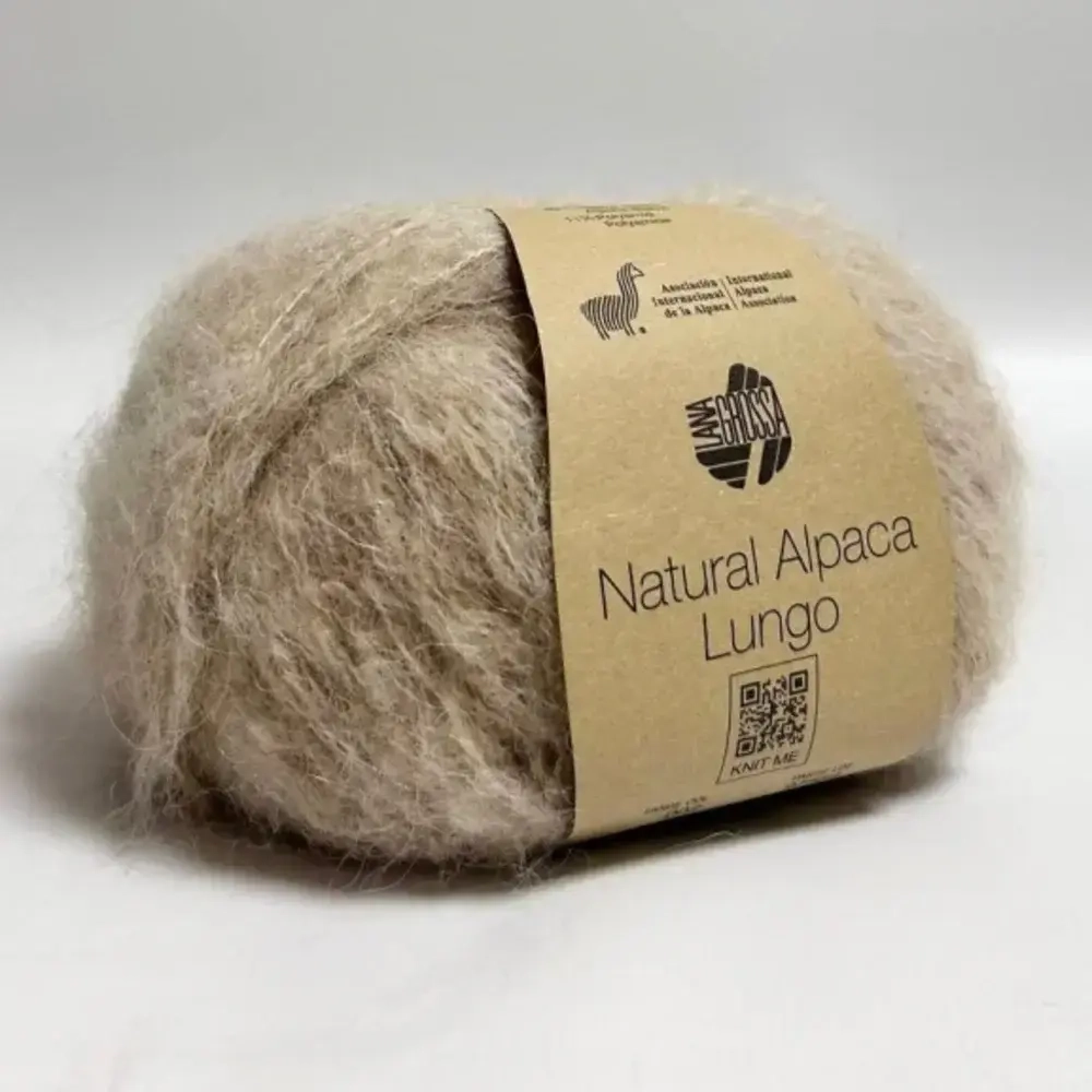 Lana Grossa Natural Alpaca Lungo - 002