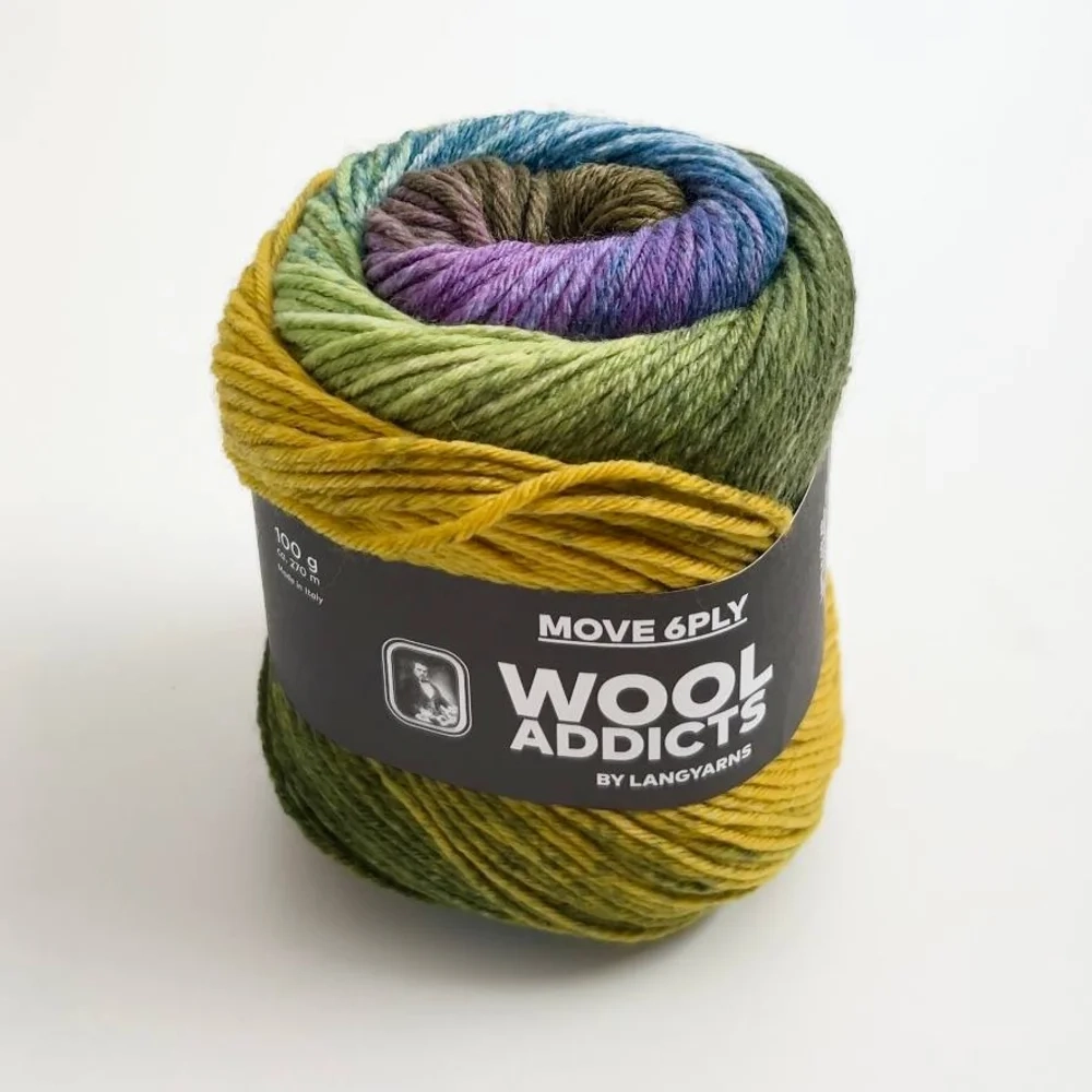 Пряжа Lang Yarns WOOL ADDICTS MOVE 6PLY 1