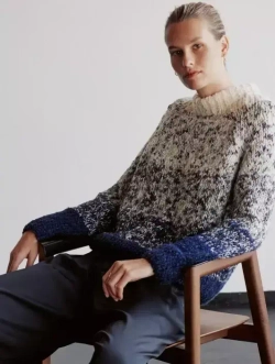 Джемпер из Lana Grossa Cocco