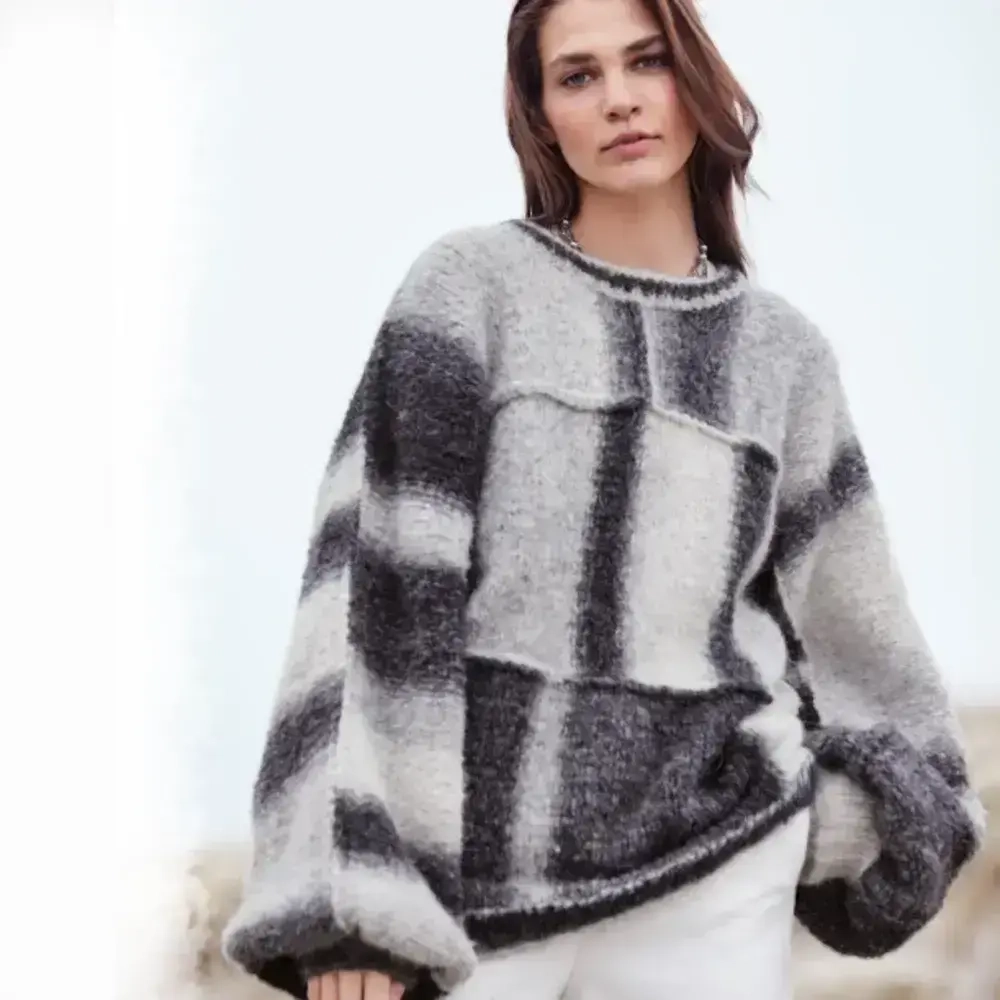 Джемпер из Lana Grossa Gigante