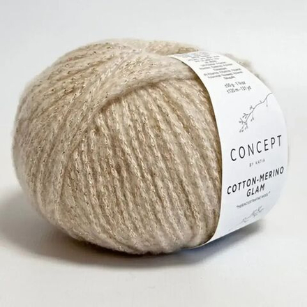Пряжа Katia Concept Cotton Merino Glam