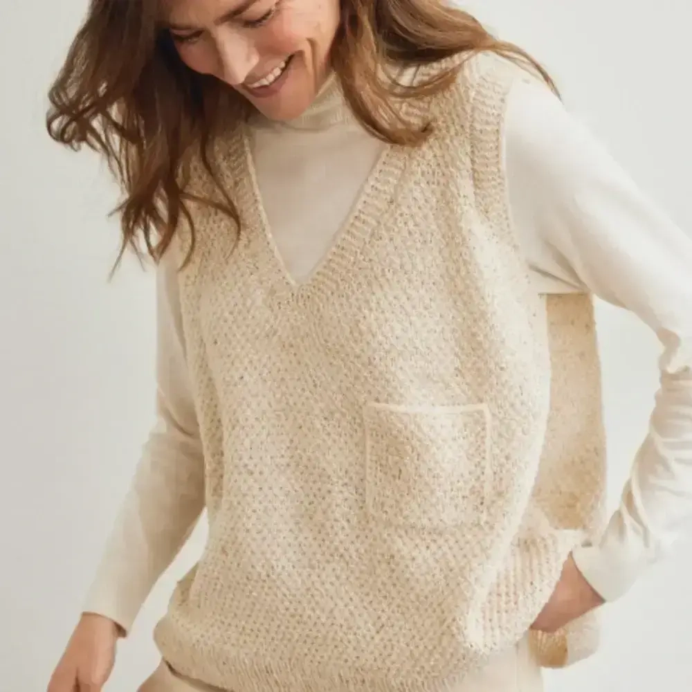 Lana Grossa Country Tweed Fine - модель жилета