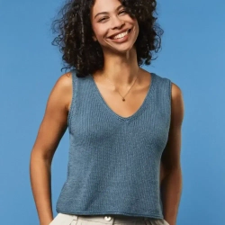 Топ из пряжи Lamana Cosma