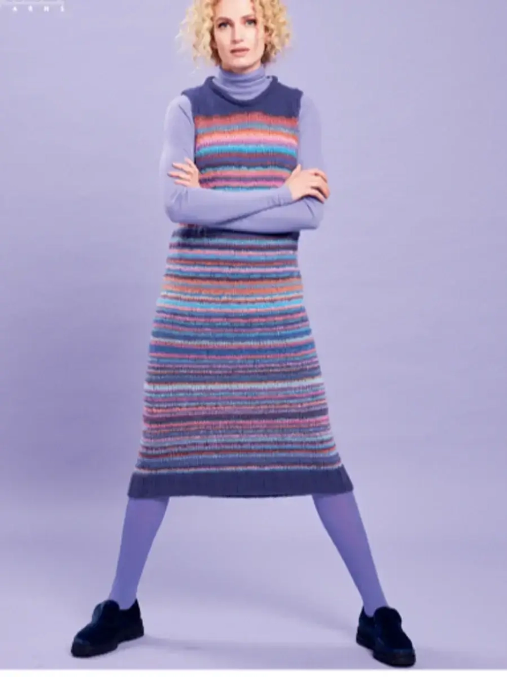 Журнал Lang Yarns Punto 26/27 - модель платья