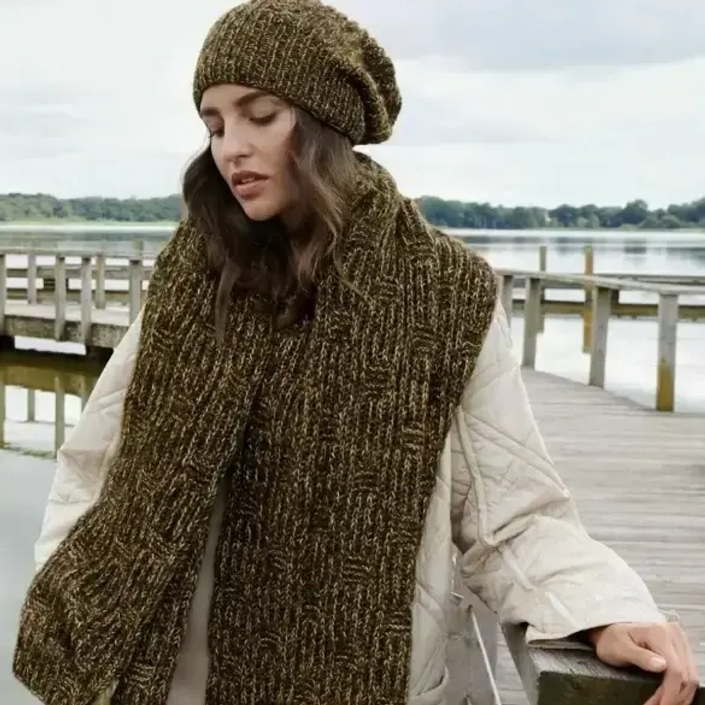 Шапка из Lana Grossa Puno Due