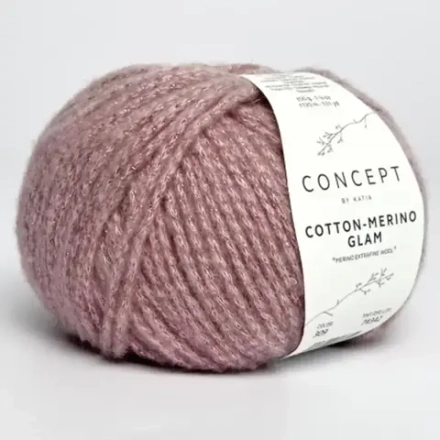 Пряжа Katia Concept Cotton Merino Glam