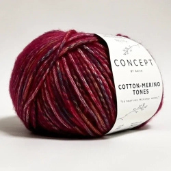 Пряжа Katia Cotton Merino Tones - цвет 303