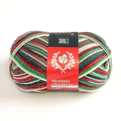 Lana Grossa Meilenweit 150 Merino Christmas 634