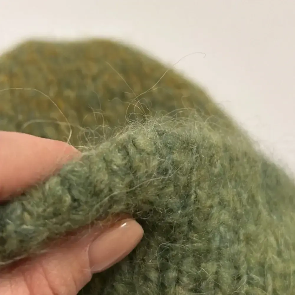 Мастер-класс. Шапка спицами. Модель "Оливка" - 7