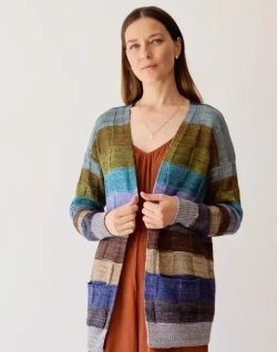 Lana Grossa Cool Wool Vintage - модель кардигана