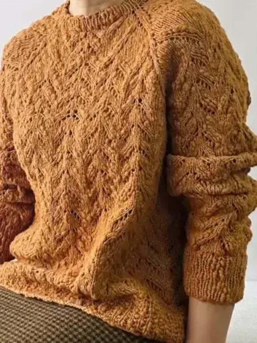 Katia COTTON-MERINO VOLUME модель - пуловер