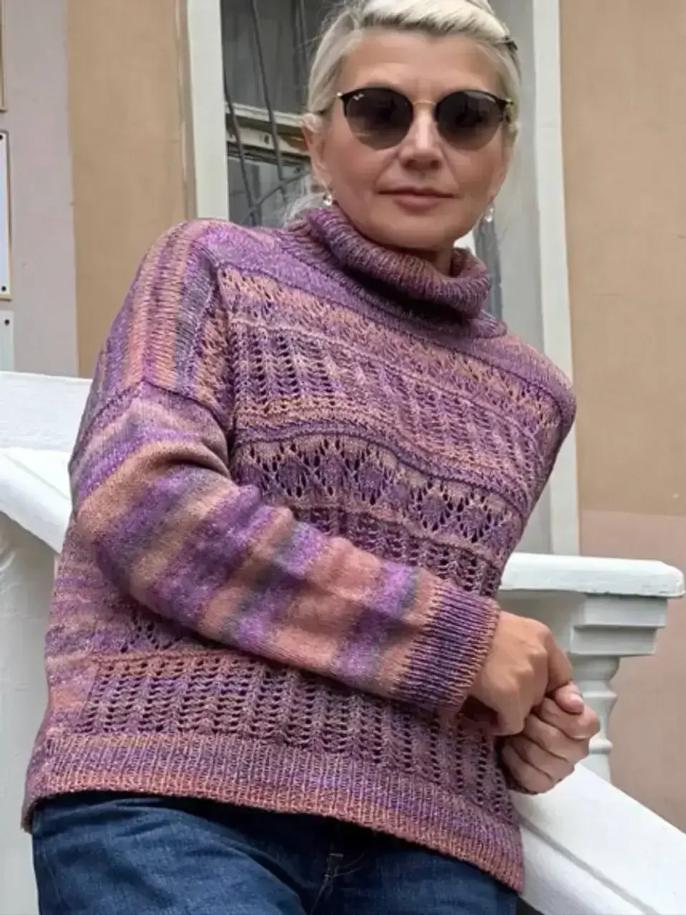 МК свитера. Модель "Шед" 3