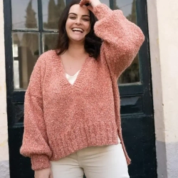 Пуловер из Katia KOMOREBI