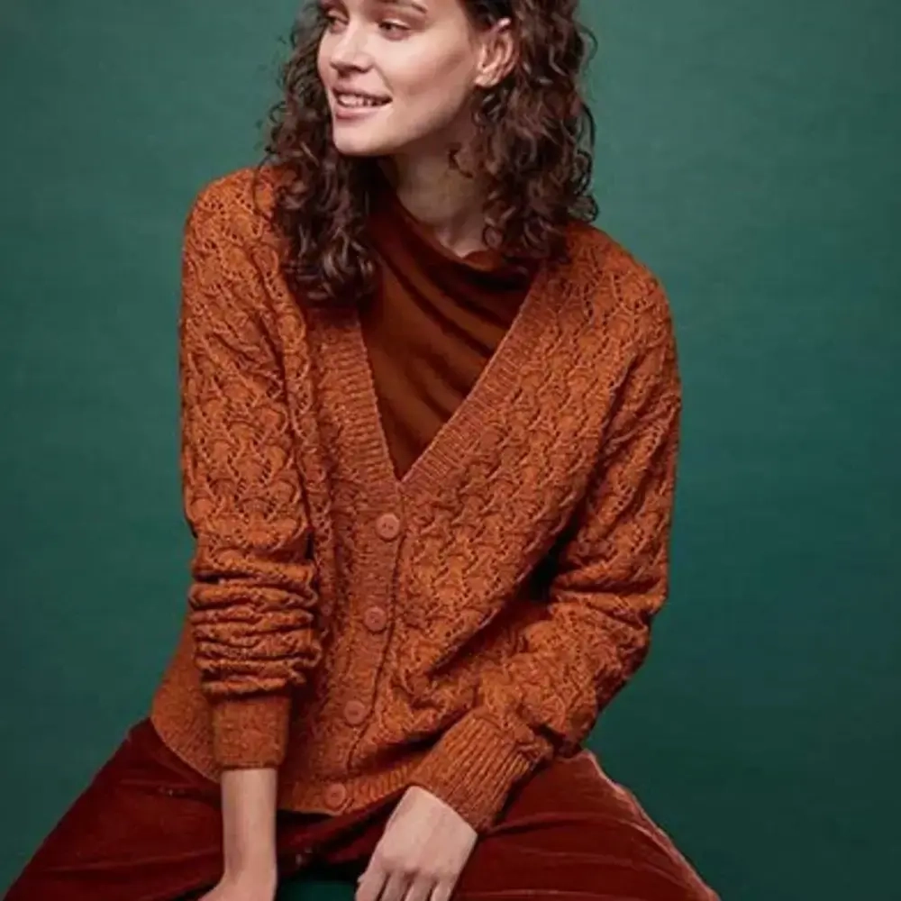 Пряжа Lang Yarns Nomad - модель кардигана