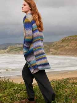 Журнал Lang Yarns Punto 26/27 - модель кардигана